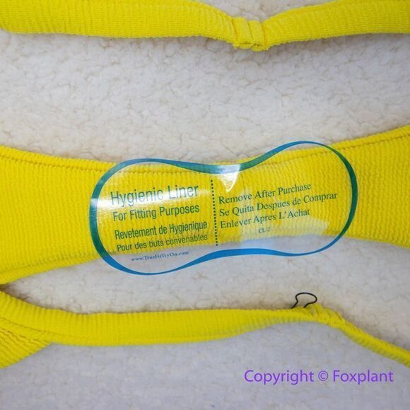 New! Set! Mello the Label low cut top and Brazilian bottom in Limao , size M - Picture 10 of 15